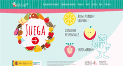 Desktop Screenshot of conlacomidasisejuega.org